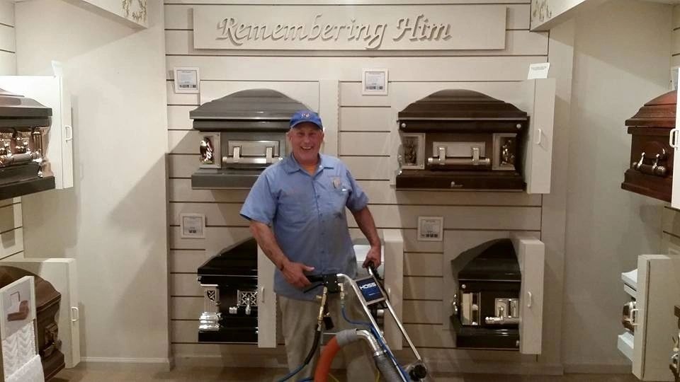 Ken Bronson, owner of KB Carpet Cleaners